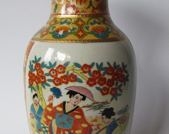 Vintage Chinese vase, porcelain, h-25 cm