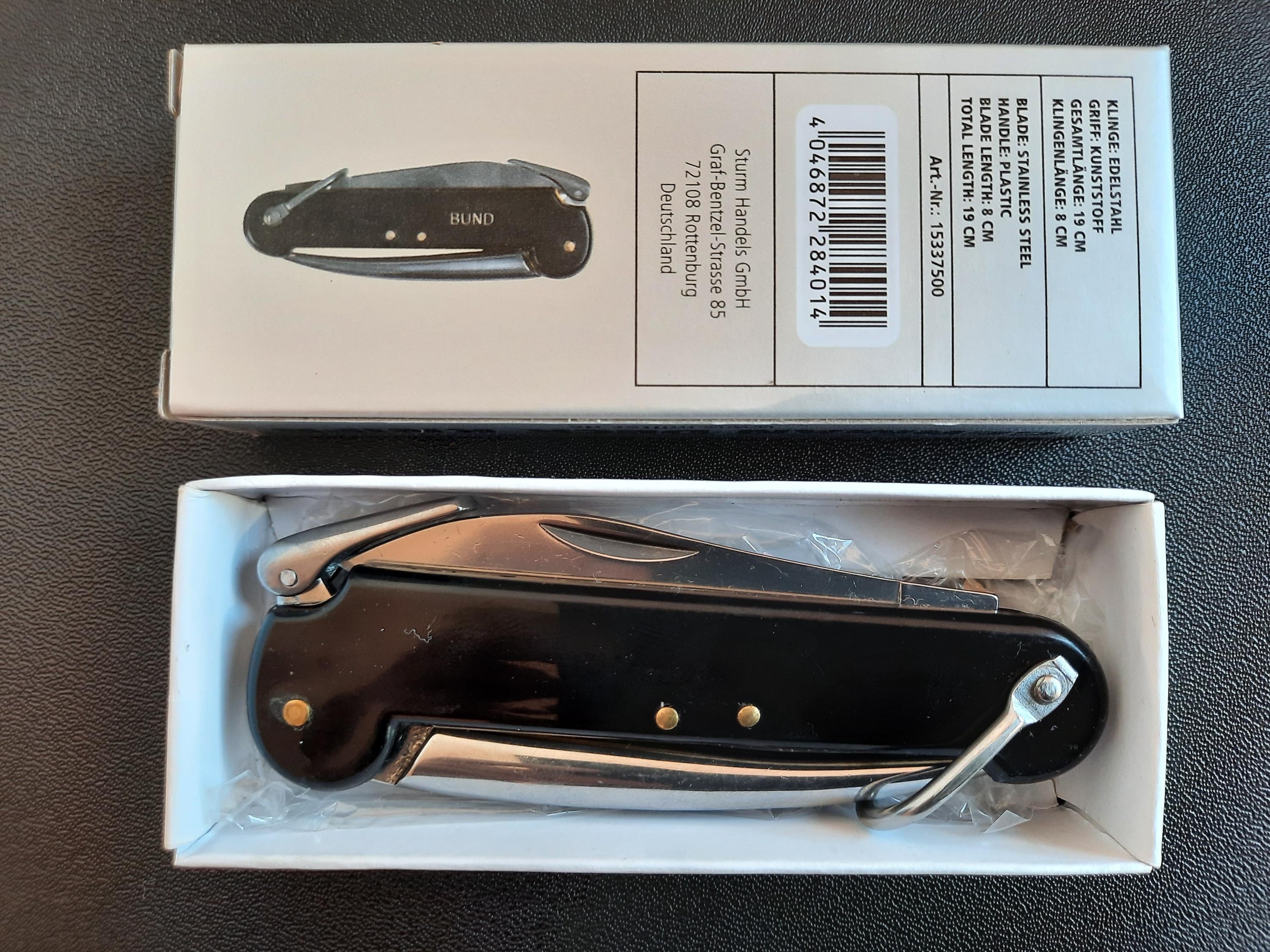 専用です。 Bund ドイツ海軍 デッキ-ナイフ BW BORDMESSER BW Marine board knife