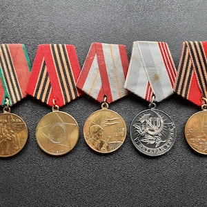 Set of Medals of the USSR
