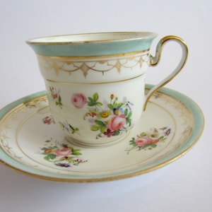 Vintage Coffee Cup & Saucer  