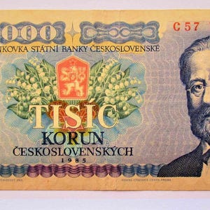Czechoslovakia 1985 1000 KORUN C 57 134793