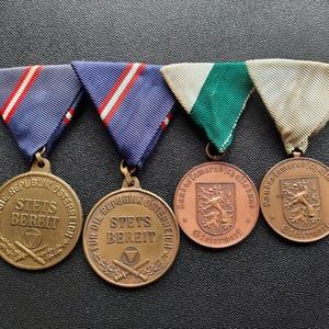 Austria Medals, a lot of 4 pieces