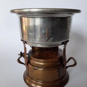 Vintage Brass Kerosene Stove h-17 cm