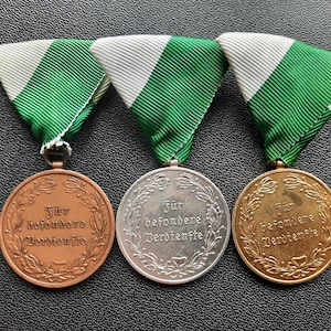 Austria Medals, a lot of 3 pieces