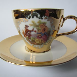 Vintage Coffee Cup & Saucer-EIGL