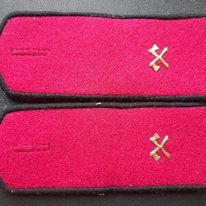 USSR-Epaulets-1943-Infantry-Engineering Division-soldier-copy for the WW-2 period