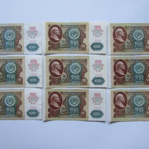 UdSSR - 100 Rubel 1991 - Preis für 1 Stück