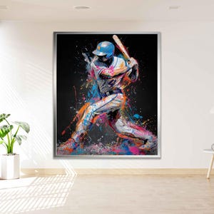 カラフルなポップアートの女性の壁アートキャンバス絵画、サングラス