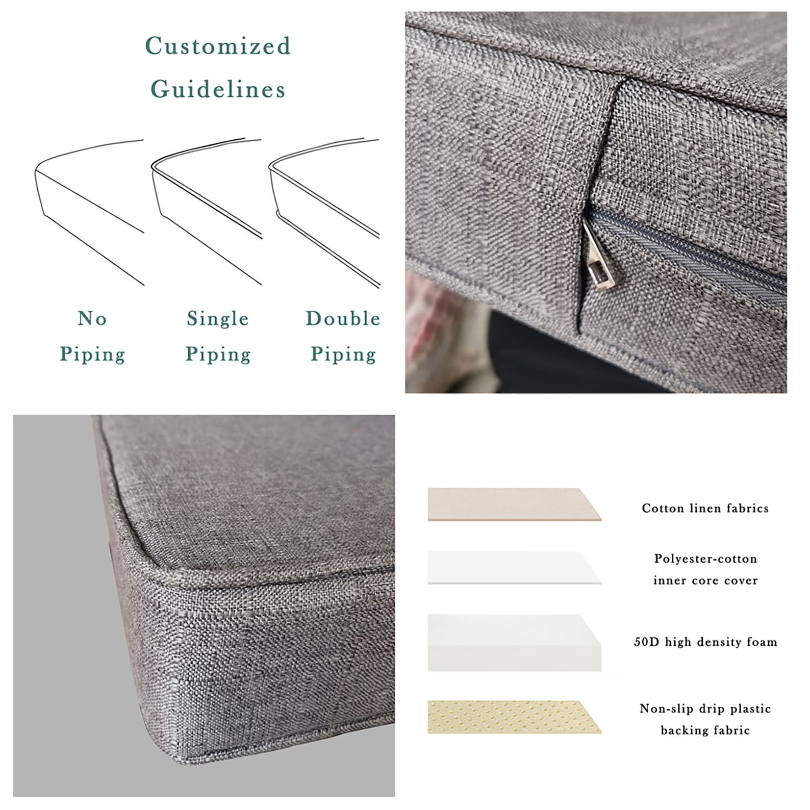 Custom Bench Cushion indoor furniture Window seat cushion Etsy France