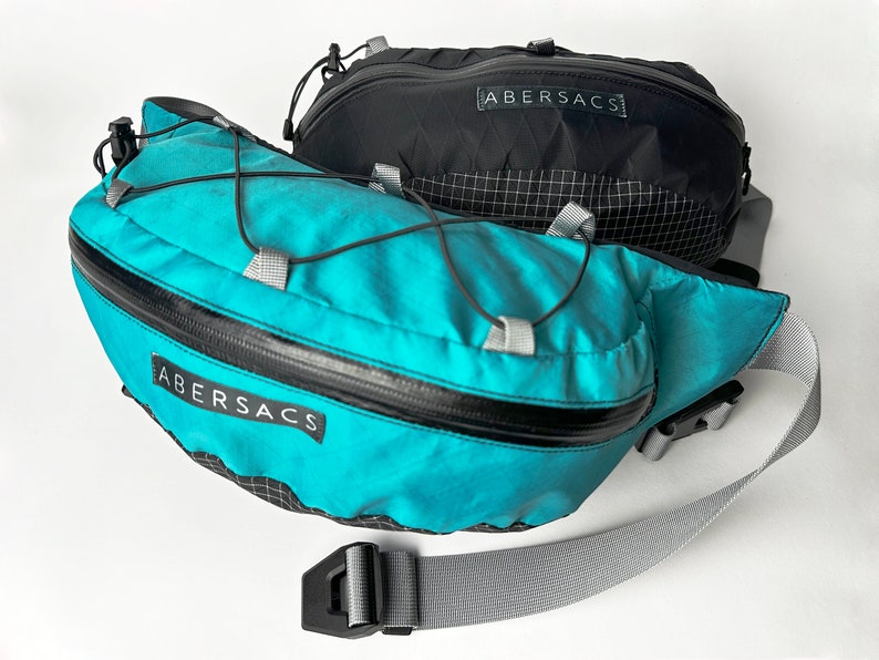 Ultraleichte, individuelle Bauchtasche, Fächerpack von Ecopak 200EPX oder XPac VX21, handgefertigt in Großbritannien Bild 1