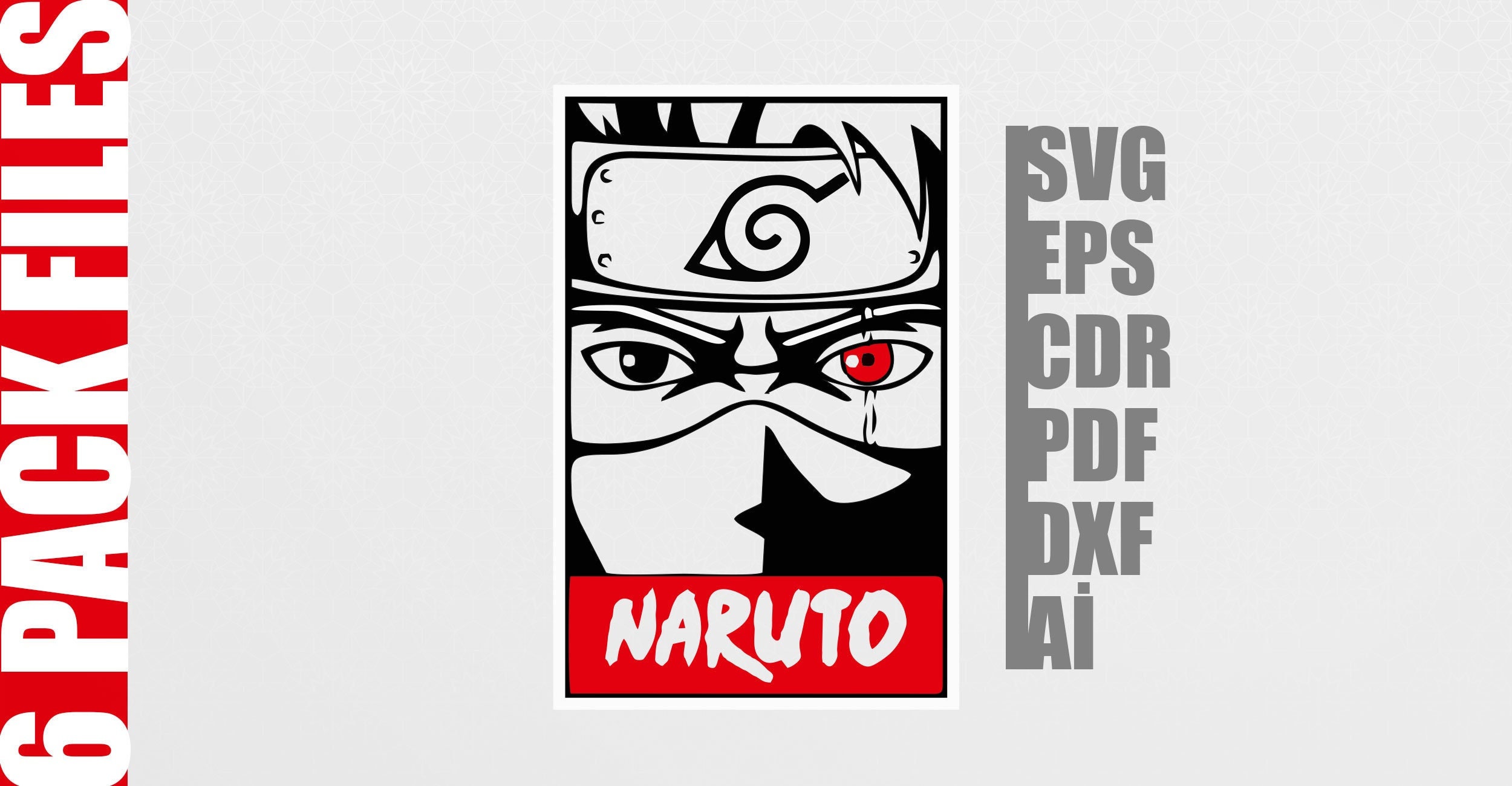 Naruto Shippuden Anti-Village Symbols SVG PNG DXF EPS