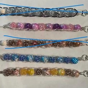 JewelExpressBy Pamela; Golf stroke bead counter; golf accessory, Golf Christmas stocking stuffer, Frisbeebead counter, Ladies Golf Gift;