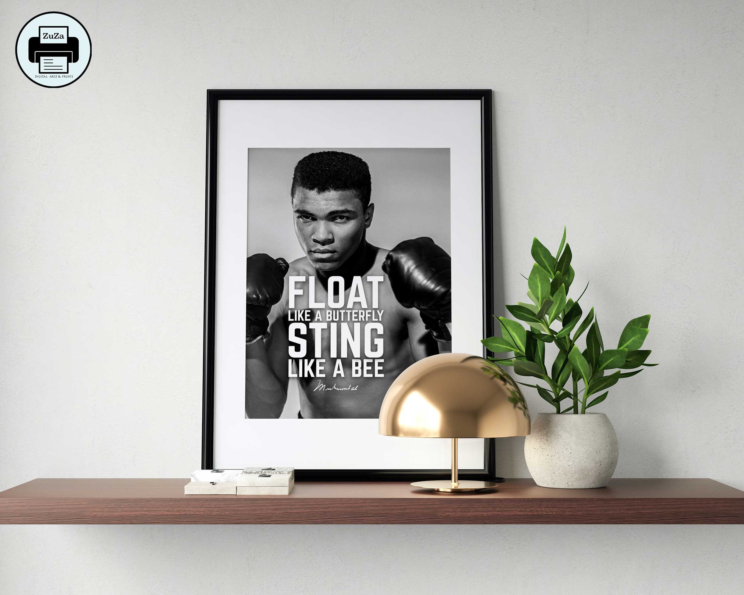 Printable Muhammad Ali Wall Poster Muhamad Ali Instant - Etsy