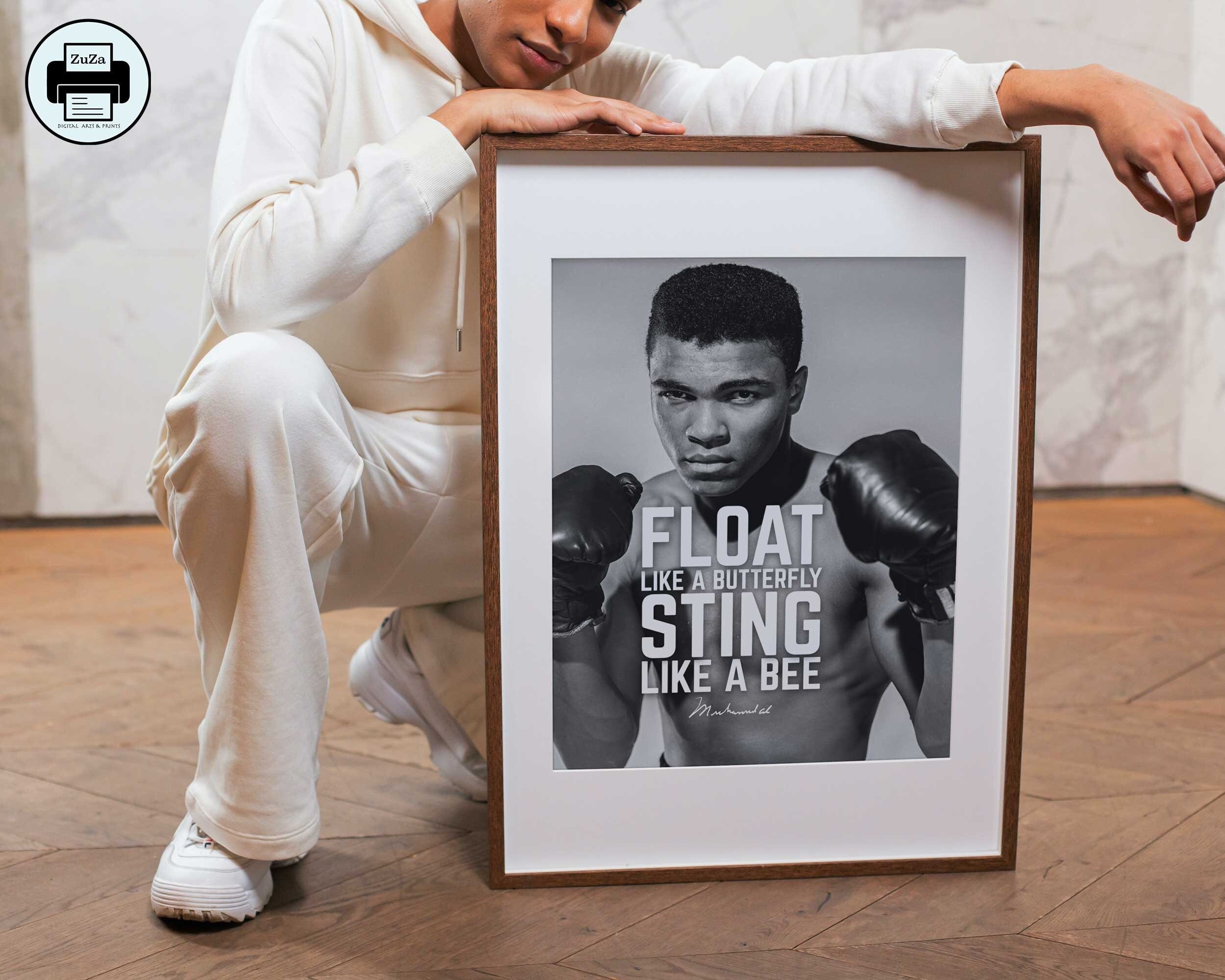Printable Muhammad Ali Wall Poster Motivational Quotes Poster Instant ...