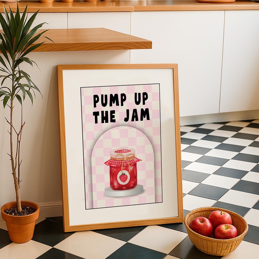 set of 6 baking kitchen prints | cute kitchen decor |... Cute Kitchen Decor Printable Art Digital Download Kitchen Wall Decor or ...
