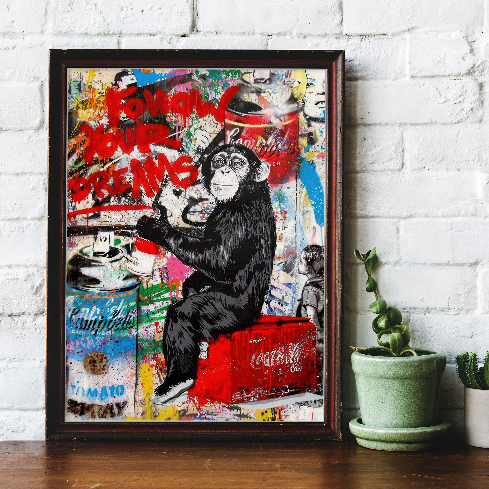 【2枚セット】snipe1 プリント作品 グラフィティ banksy dolk 2枚セット】snipe1 プリント作品 グラフィティ banksy dolk
