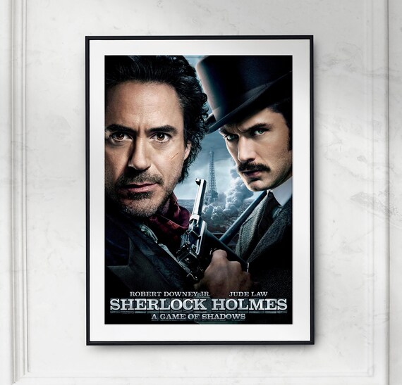 Sherlock Holmes Game Of Shadows Movie Poster — free download