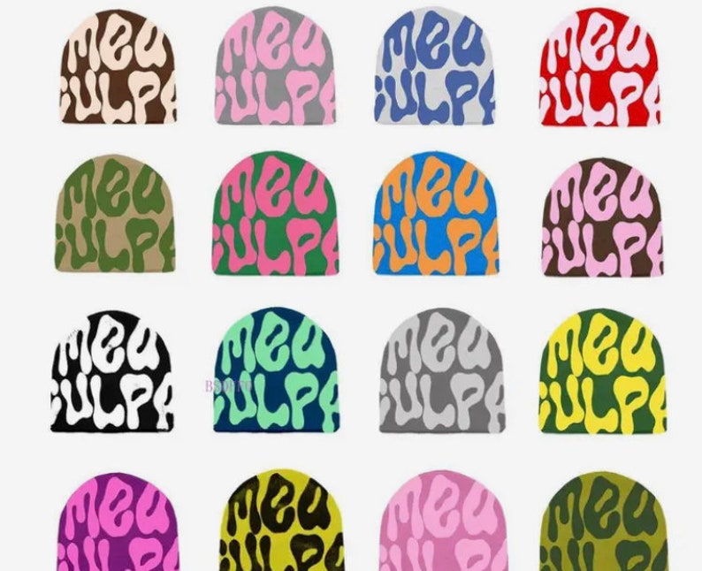 Mea Culpa Beanie Etsy