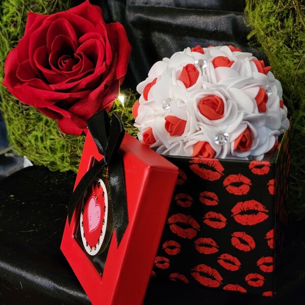 Rose Kissing Ball - Etsy