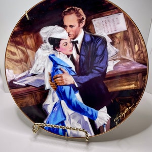 Vintage Gone with the Wind A Question of honor 7th collectors edition plate