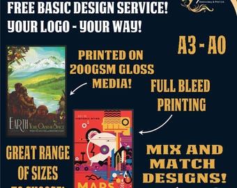 Poster Printing service, fast poster prints, unique, pub, club, school, shops, POS, wall art, display, A0, A1, A2, A3, FAST PRINT, colour