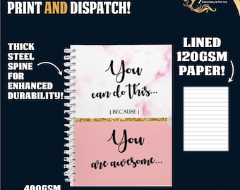 Awesome Motivational Notepad, Notebook, Notes, Paper, Set, Writing Set, Multipack, Stationery, Birthday Gift, Study Aid, writing, lined etc