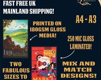 LAMINATED POSTER PRINTING service, fast free PnP! A4 poster, a3 poster, club, school, pub, charity, event, promotional, P.O.S. display, shop