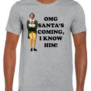 Elf Buddy The Elf Weihnachten T-Shirt Produktbild-Vorschau 5