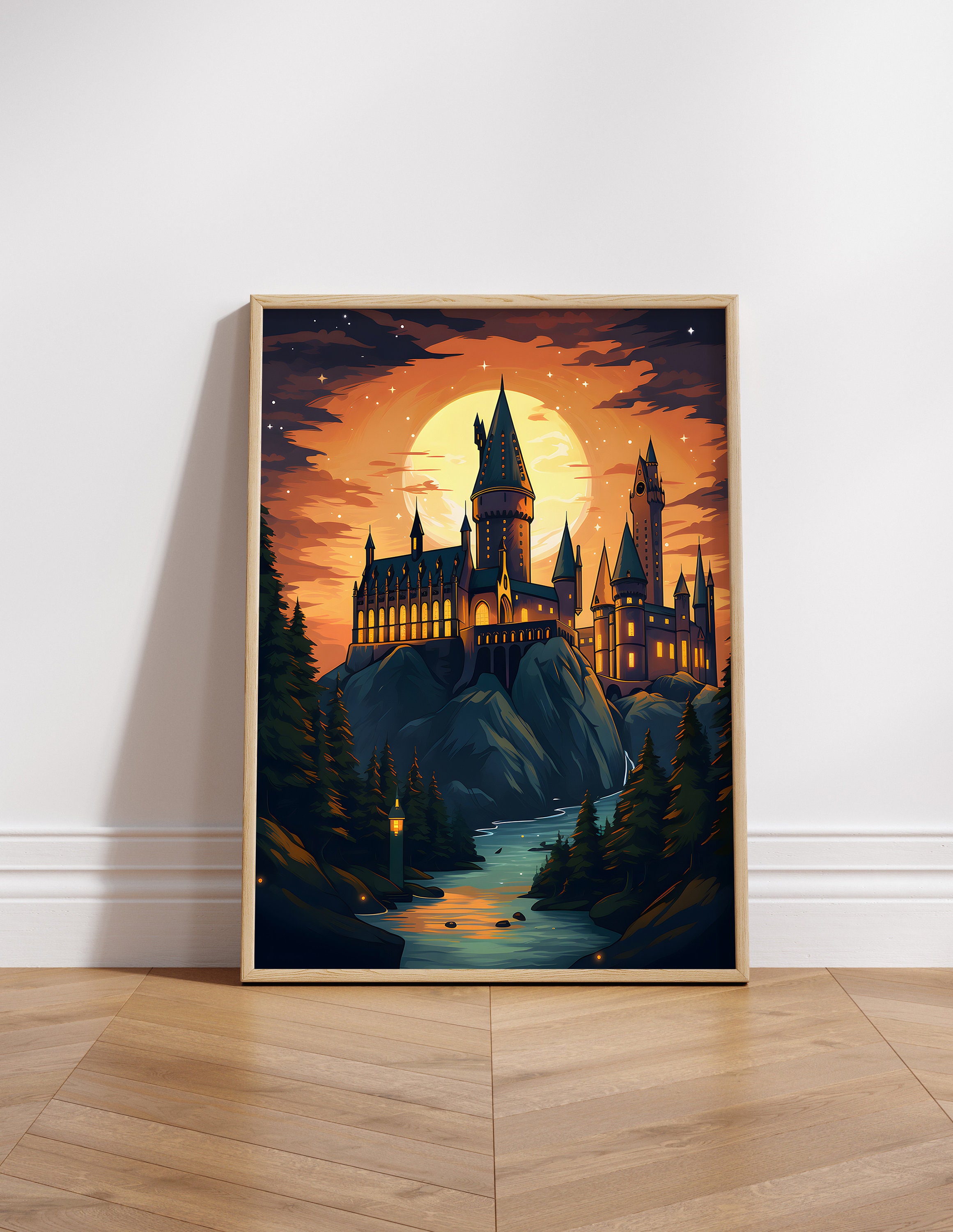 Discover Hogwarts Académie Harry Potter Film Poster