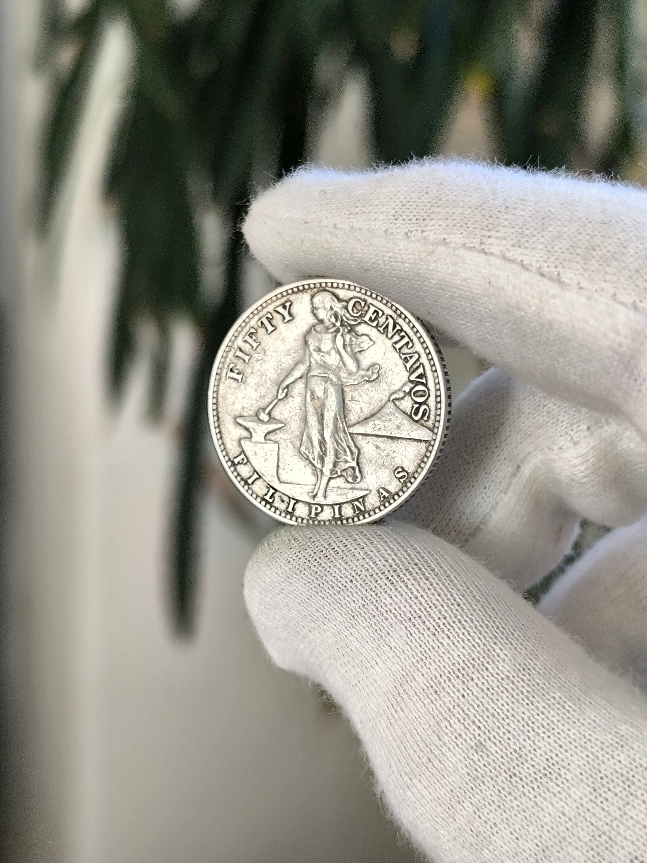 ビンテージ アメリカ 10センタボ銀貨のシルバーブレスレット 1944年 ビンテージ アメリカ 10センタボ銀貨のシルバーブレスレット 1944年