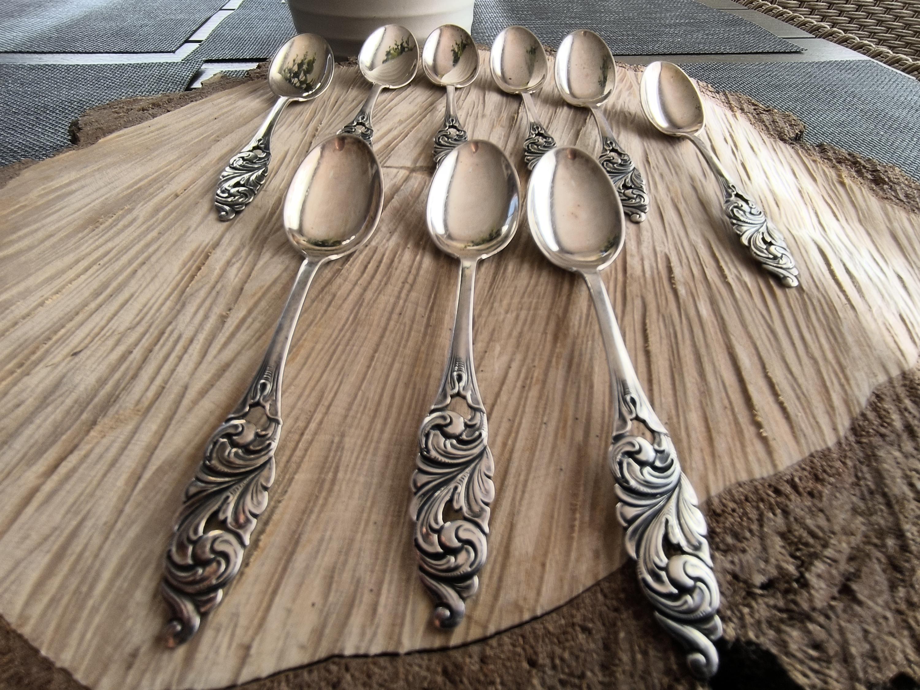 Christoph Bach】クリームスプーン / シュガースプーン 【純銀】