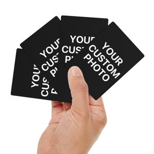 Naipes fotográficos personalizados, naipes de póquer de boda, naipes de póquer personalizados, naipes personalizados, naipes únicos, caja de cartas de póquer