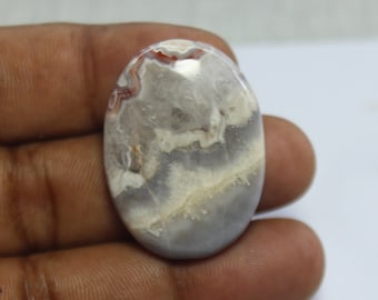 Unique ! Designer Crazy Lace Agate Cabochon! RARE! Quality Rad Crazy Lace Agate Gemstone Natural Handcraft Stone Jewelry  #3952,  56 ct