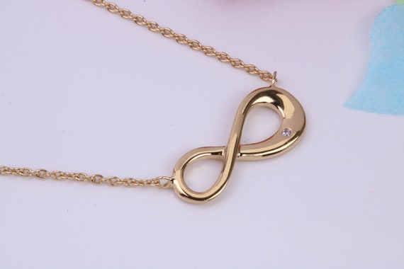Infinity Necklace Sterling Silver Adjustable Length Infinity Necklace Sterling Silver Adjustable Length