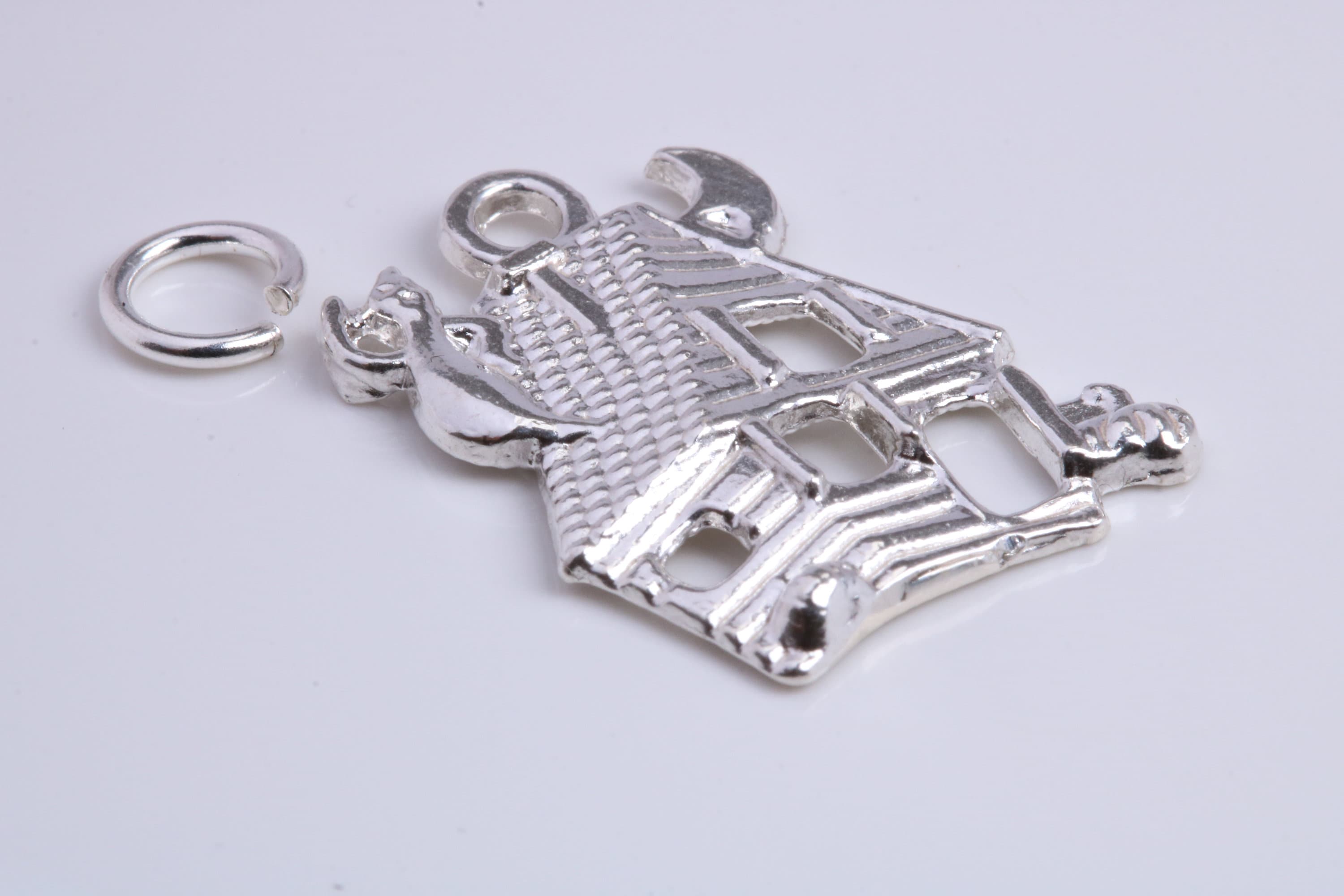 Pendentif Howlite & Argent 925 – Atelier