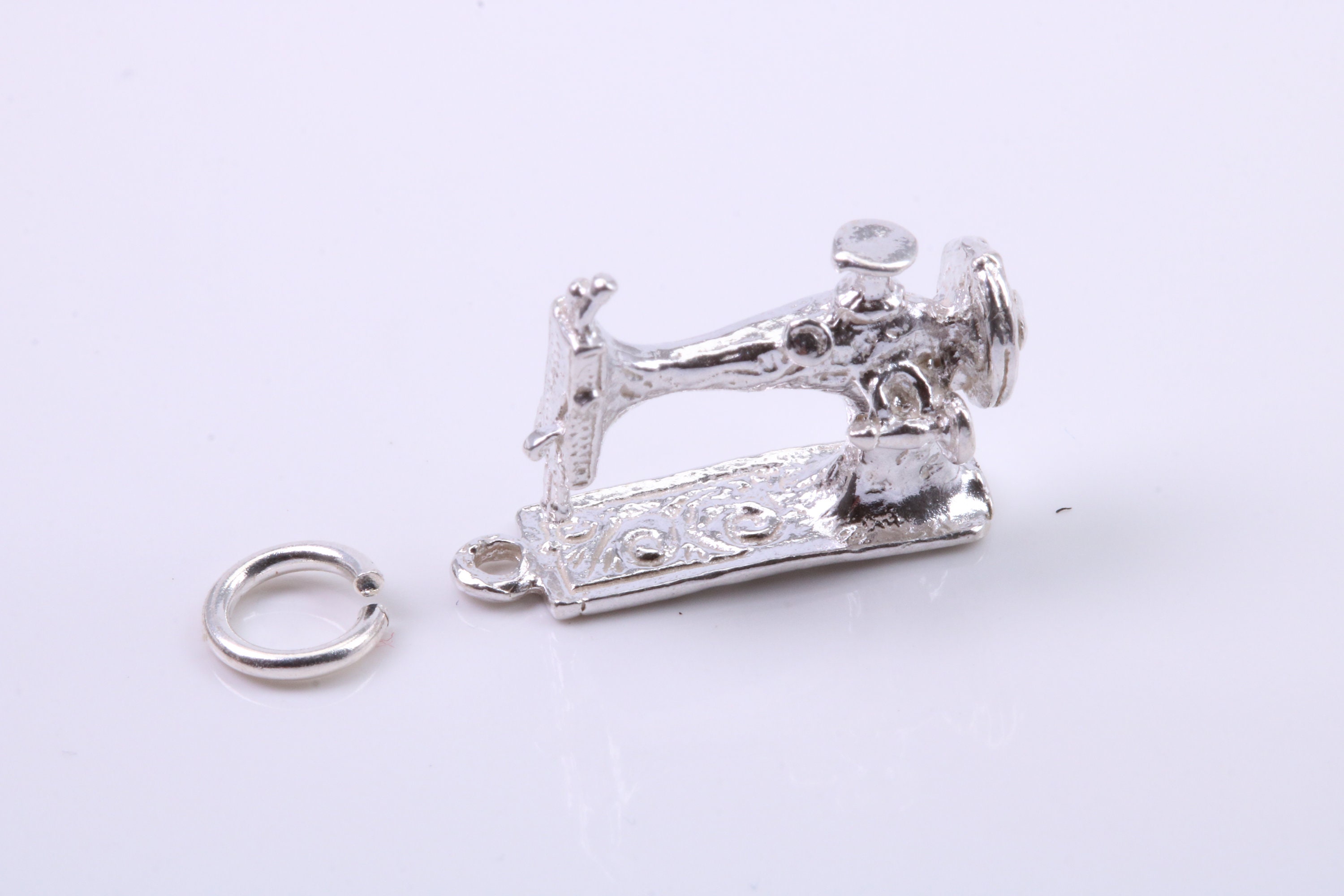 thumbnail image 2 of Small Sewing Machine Charm Necklace – Creative Journals UK 2 of 10