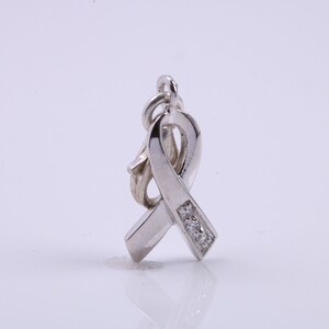 Band Anhänger, traditioneller Anhänger, aus massivem 925er Sterlingsilber, komplett mit Befestigungsglied