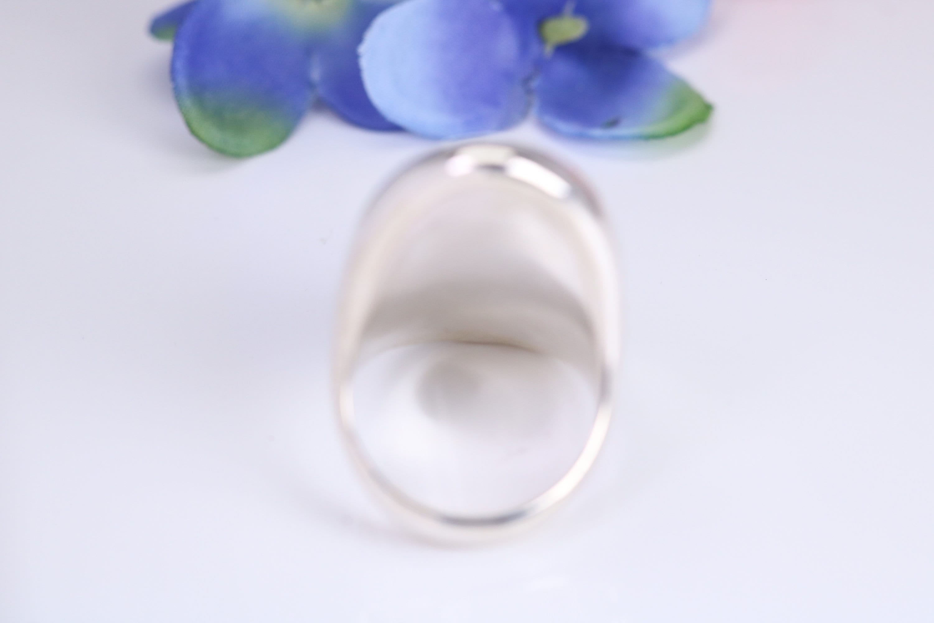 Anillos sello oversized de plata