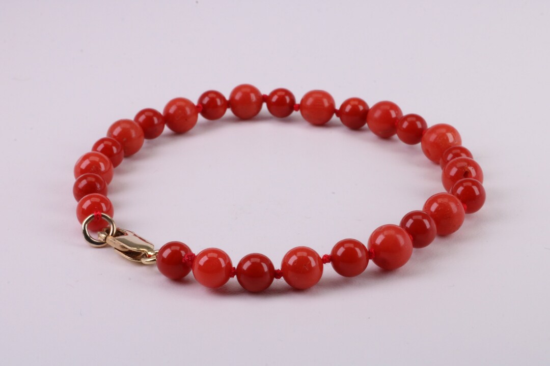 美品‼︎ 【NEEDLES】BRACELET - RED CORAL ニードルス SALE】NEEDLES（ニードルス）
