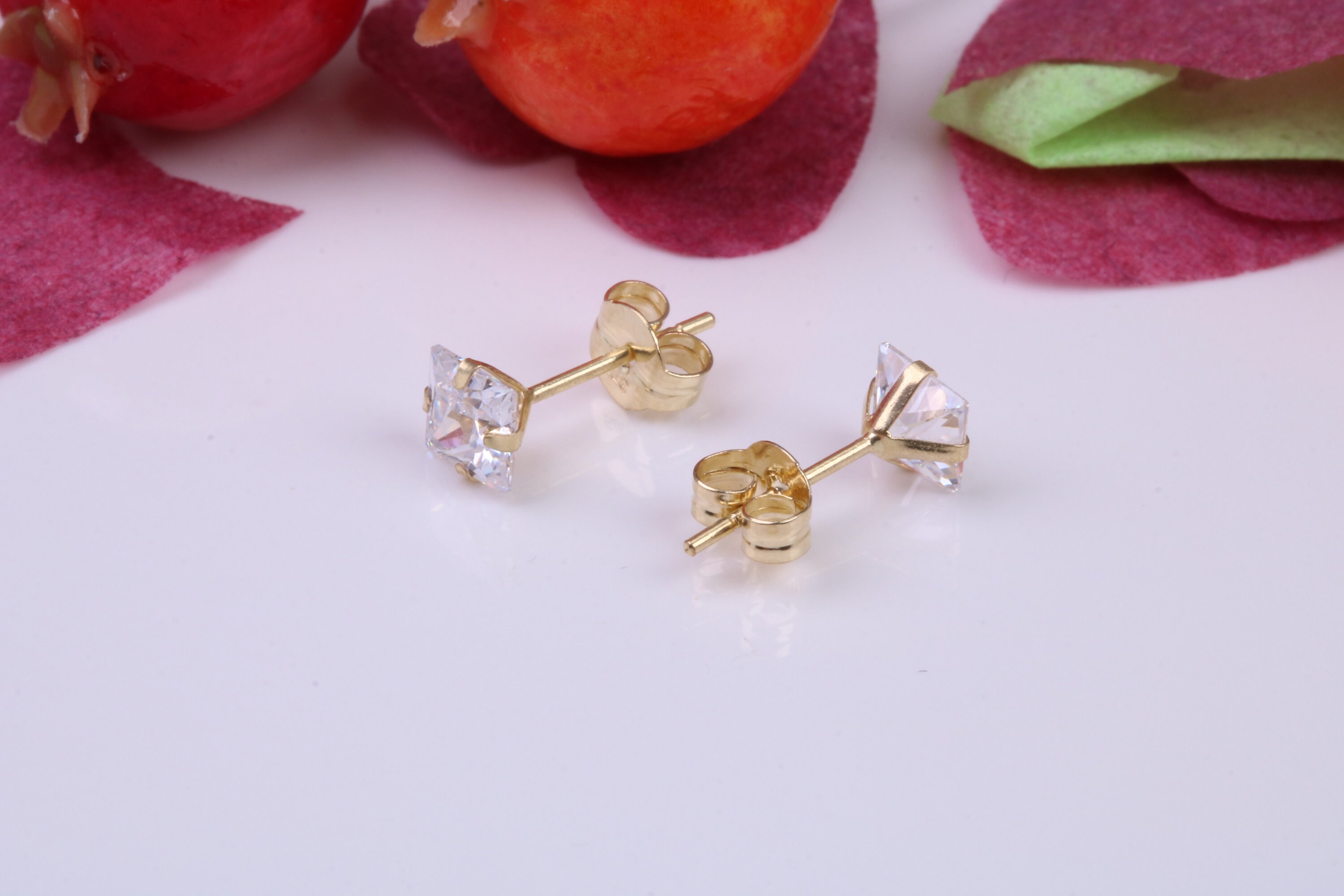 ピアス [PRIMAUTE] Rope Cubic Earring cubic zirconia pierce large – MAYU online store