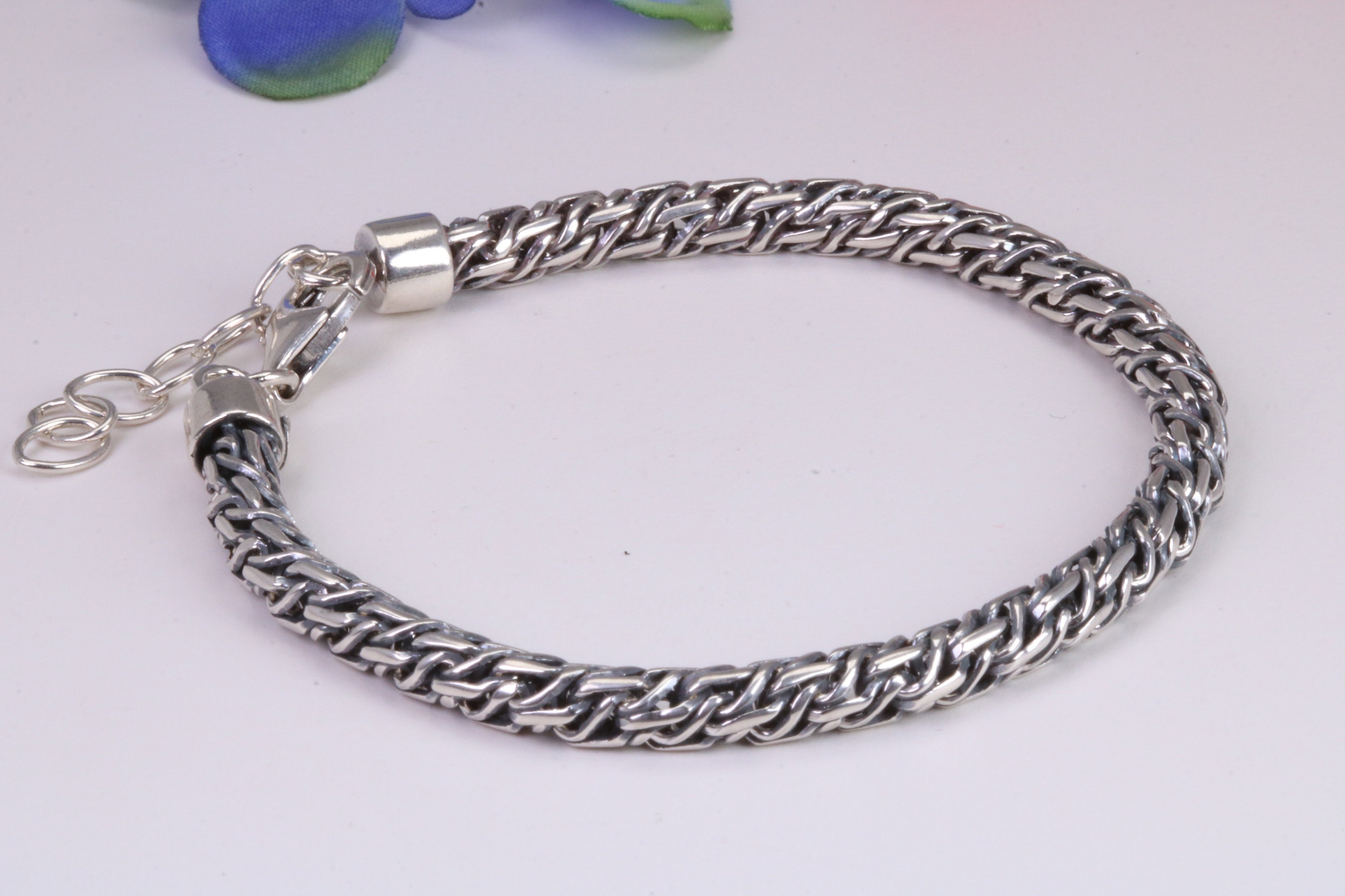 Bracelet Réglable Lourd En Argent 925 - Pour Homme/femme - Neuf Sans Emballage