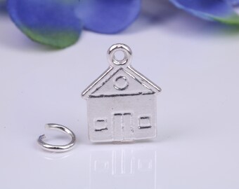 Charm de casa, Charm tradicional, Fabricado en plata maciza fundida