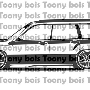 JDM Subie SVG - Subaru GT Forester Race Car design for vinyl cutting decals, stickers, cnc machine, shirt and/or hoodie printing hdt
