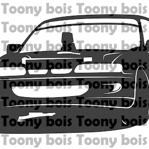 1996 VS Holden Commodore Burnout SVG for Vinyl Cutting - Stickers, Decals, T-Shirt & Hoodie Prints (PNG included)