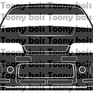 JDM GTR SVG File - Stanced Nissan R33 design for vinyl cutting decals, stickers, cnc machine, shirt and/or hoodie printing hdt