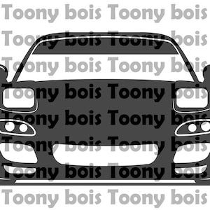 JDM FD RX7 SVG - Stanced Mazda Rx7 Race Car design for vinyl cutting decals, stickers, cnc machine, shirt and/or hoodie printing hdt