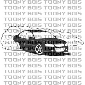 2004 VZ Holden Commodore SVG for Vinyl Cutting - Stickers, Decals, T-Shirt & Hoodie Prints (PNG inculded)