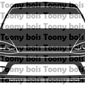VW Golf R SVG file - 2015 Volkswagen design for vinyl cutting decals, stickers, cnc machine, shirt and/or hoodie printing hdt