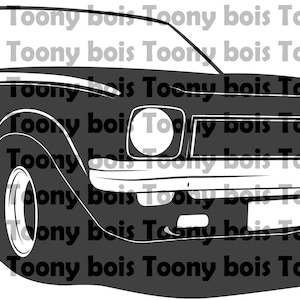 1977 LH Holden Torana SLR5000 SVG for Vinyl Cutting - Stickers, Decals, T-Shirt & Hoodie Prints (PNG inculded)