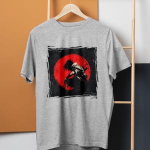 Sasuke Uchiha Silhouette T-shirt - Unisex Naruto Shippuden Shirt